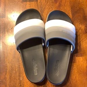 Adidas Ombré slides - size 9
